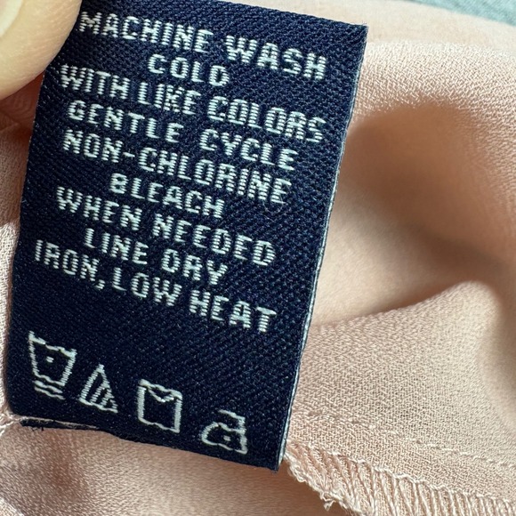 MAX EDITION Top Womens L Rose Pink Knit Floral Smocked Peplum Earthy Blouse NWT - Picture 10 of 12